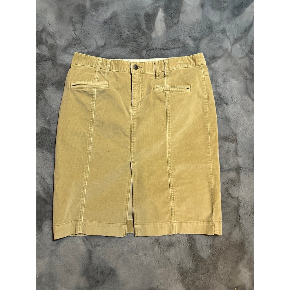 American Eagle Outfitters Beige Corduroy Skirt